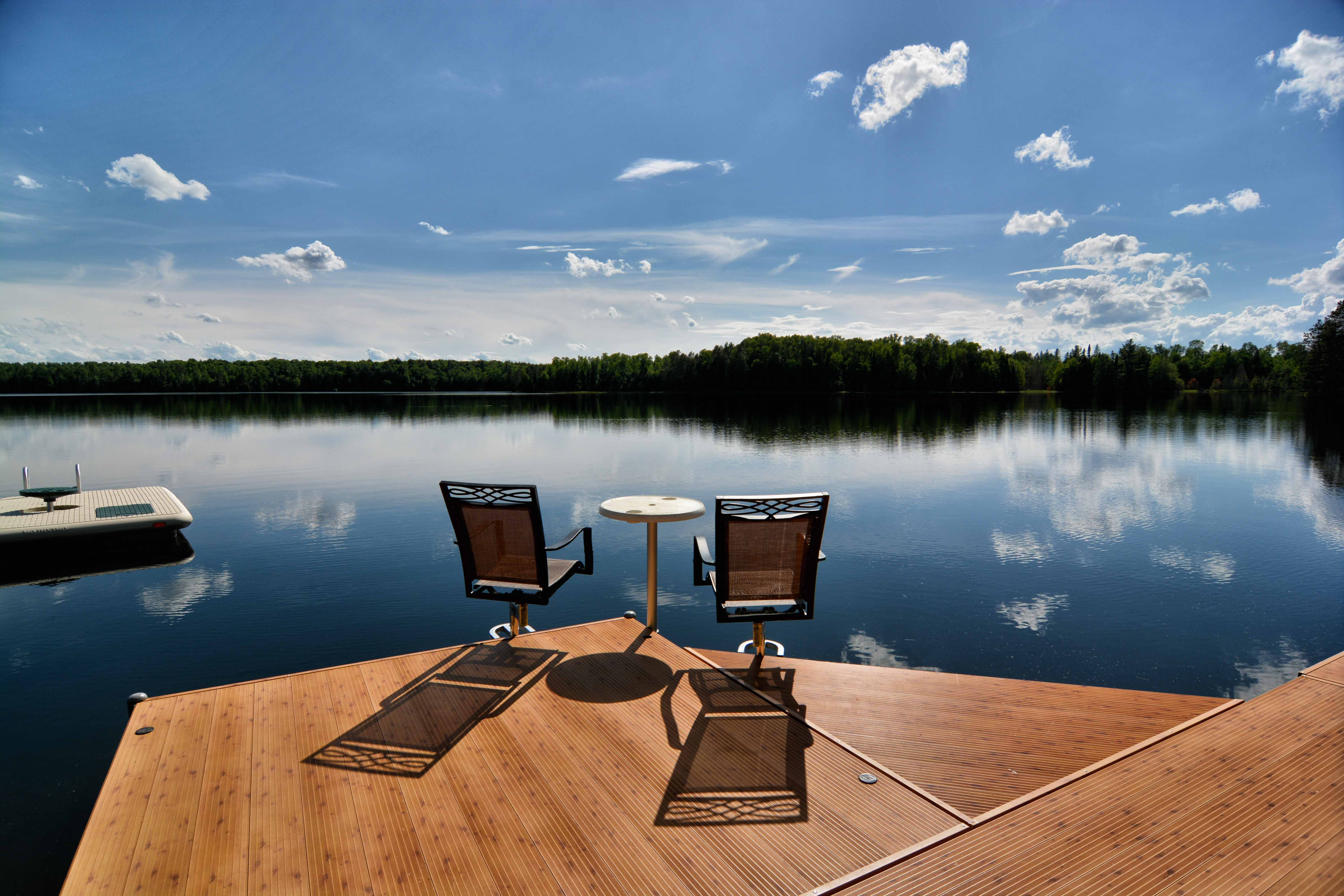 Vacation Home Cabin Rental In Peaceful Lakefront Location Clam Lake 